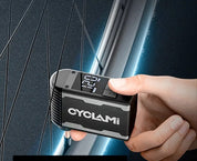 Elektrisk luftpumpe – 120 PSI ledningsfri mini-pumpe til cykeldæk, kompatibel med Presta- og Schrader-ventiler, kompakt og effektiv 5