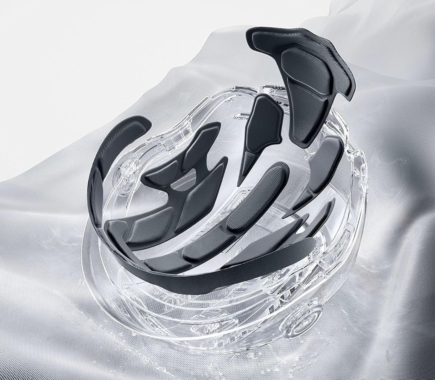 Elektrisk motorcykelhjelm – Åben sommerscooterhjelm med dobbelt linse til mænd og kvinder, åndbar jet-stil med vindbeskyttelse 2