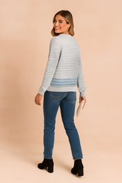 Elise | Diskrete striber i sweater 1
