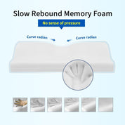 Ergonomisk memory foam cervikal nakkepude 2