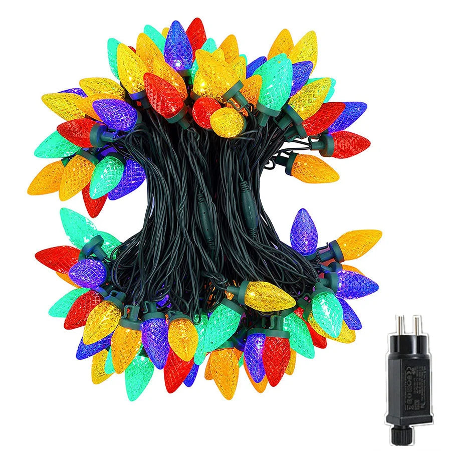 Eventyrlys | Julekirlande med 8 lysindstillinger 5