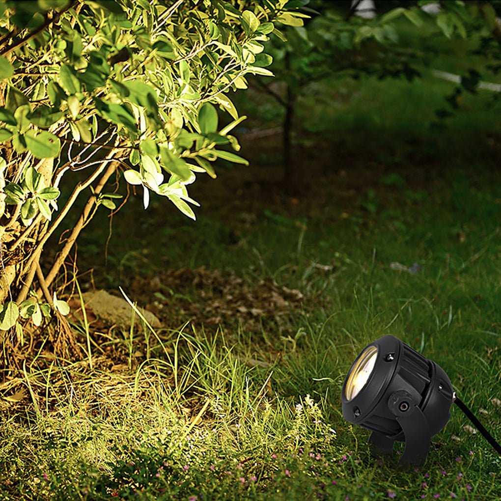 EverGlow solcelledrevne spotlights – Vejrbestandige LED-udendørslamper til træer, hegn og stier, der tilbyder soldrevet, langvarig belysning. 3