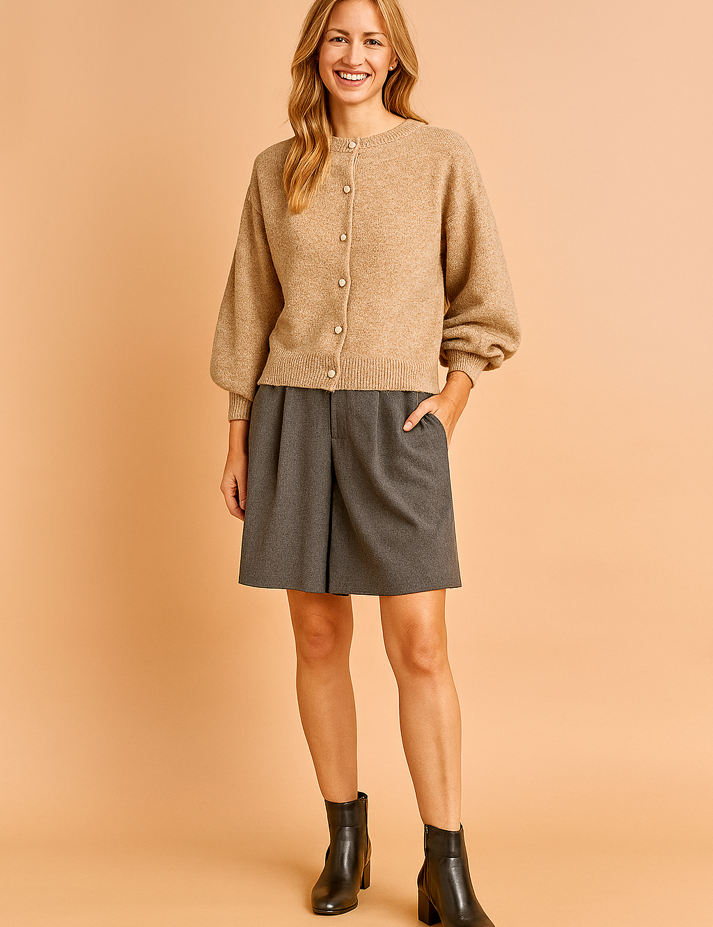 Ewelina | Cardigan med knapper 0