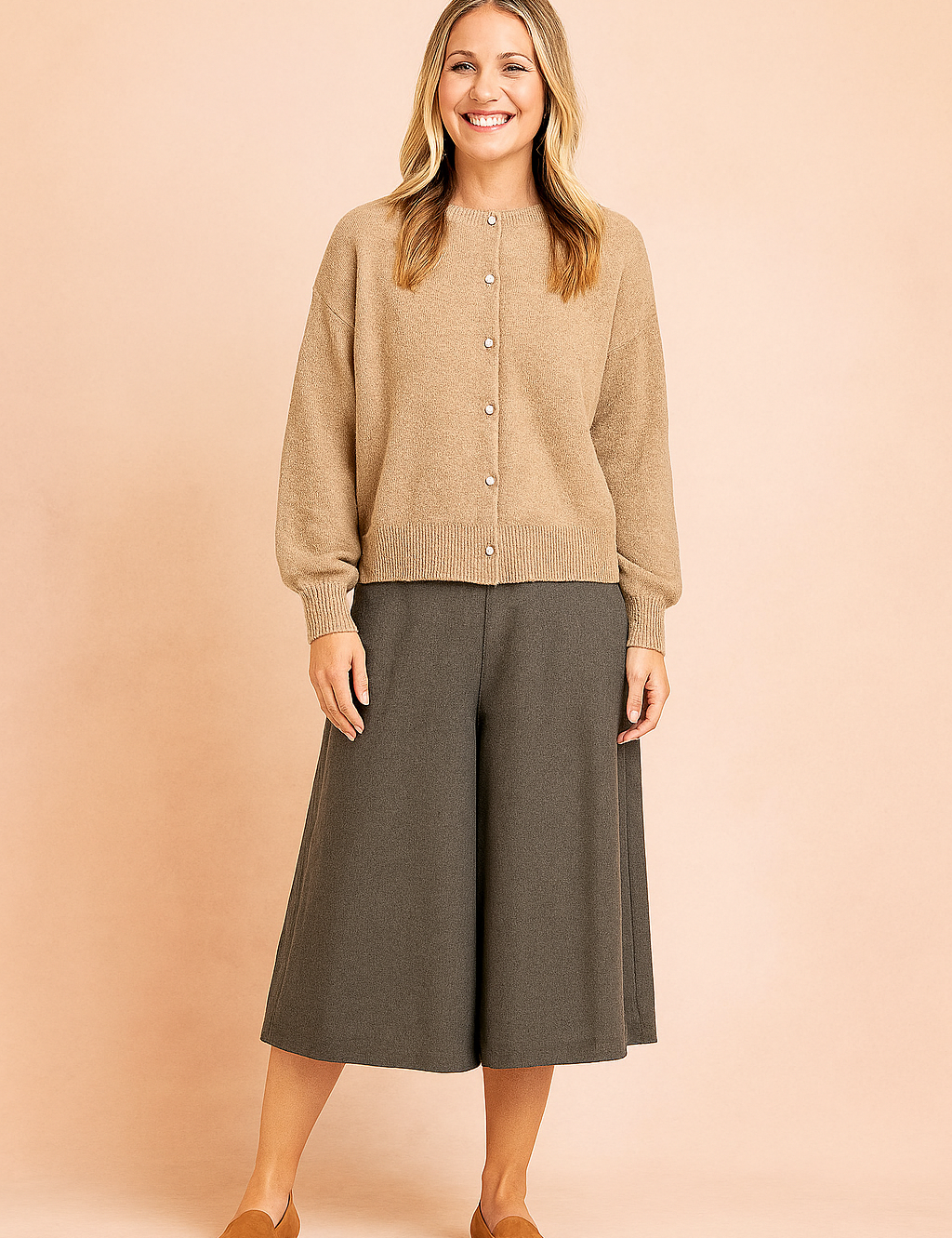 Ewelina | Cardigan med knapper 1