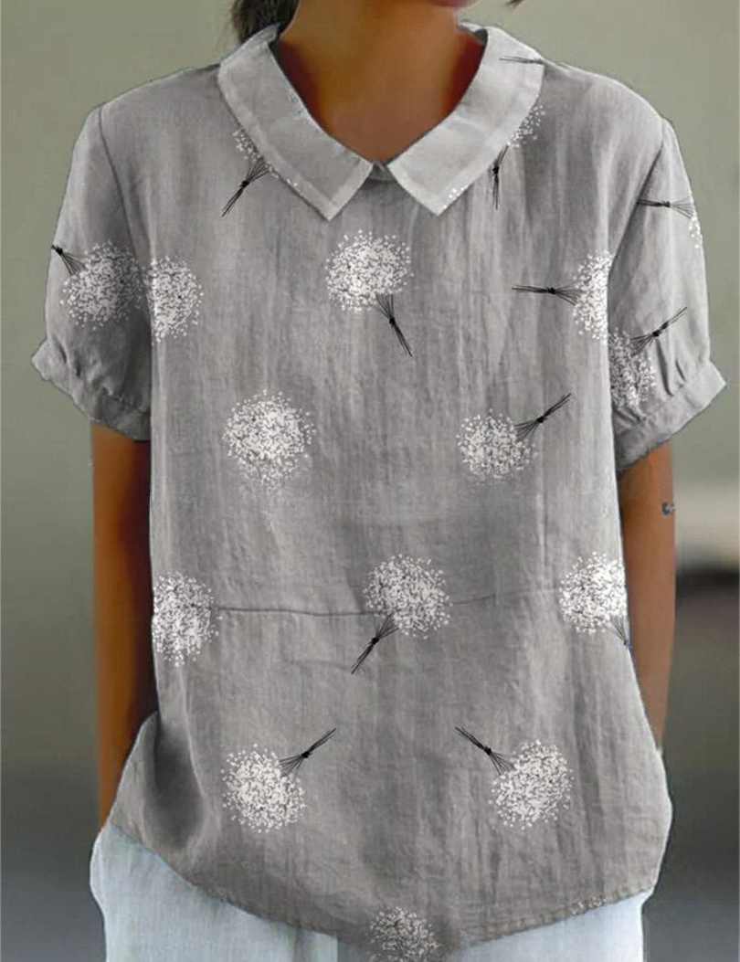 FLORA | Skjorte med blomsterprint 9