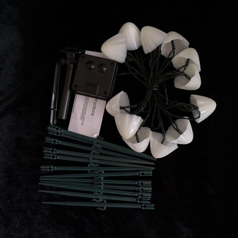 30 LED Lyskilder – Perfekt til Have og Terrasse 5