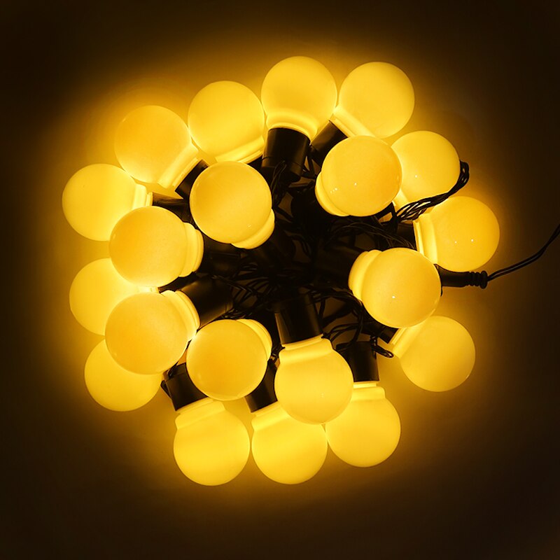 Farverige pæreformede LED-kædelys 5