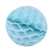 Farvestrålende dekorative papirkugler i forskellige størrelser 19