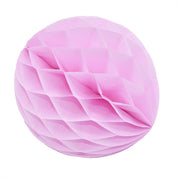 Farvestrålende dekorative papirkugler i forskellige størrelser 26