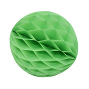 Farvestrålende dekorative papirkugler i forskellige størrelser 4