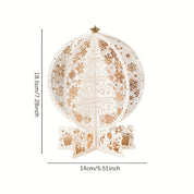 FestivaTree | 3D pop-up julekort med et festligt trædisplay 3