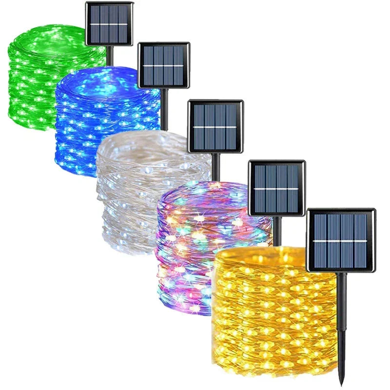 FestiveLight – Solcelledrevne udendørs LED-lyskæder til haveindretning 3