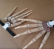 Fingerhandsker - Halloween Artikulerede fingre, passer til alle fingerstørrelser 6