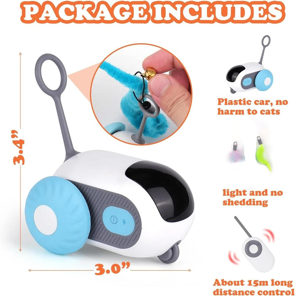 Fjernbetjent kattelegetøj 6