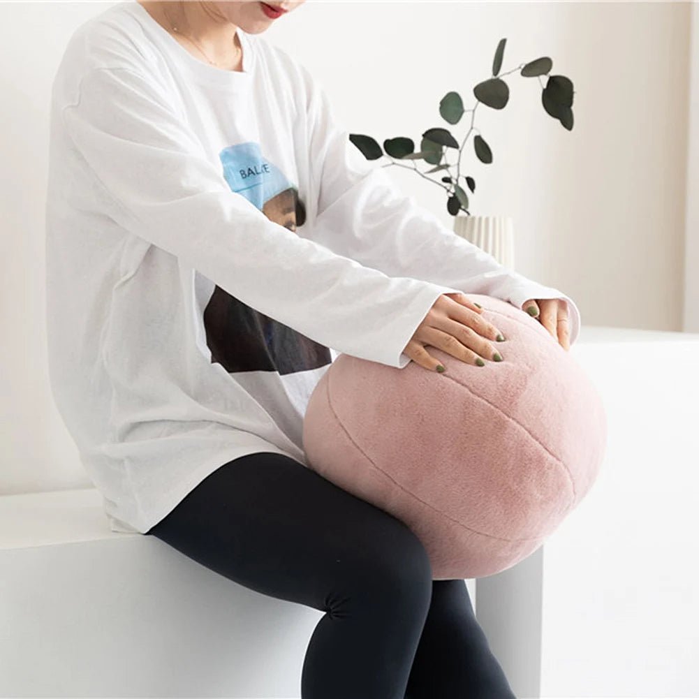 Fløjlsplysboldpude – Elegant morgenboldgulvpude til sofa og boligindretning 5