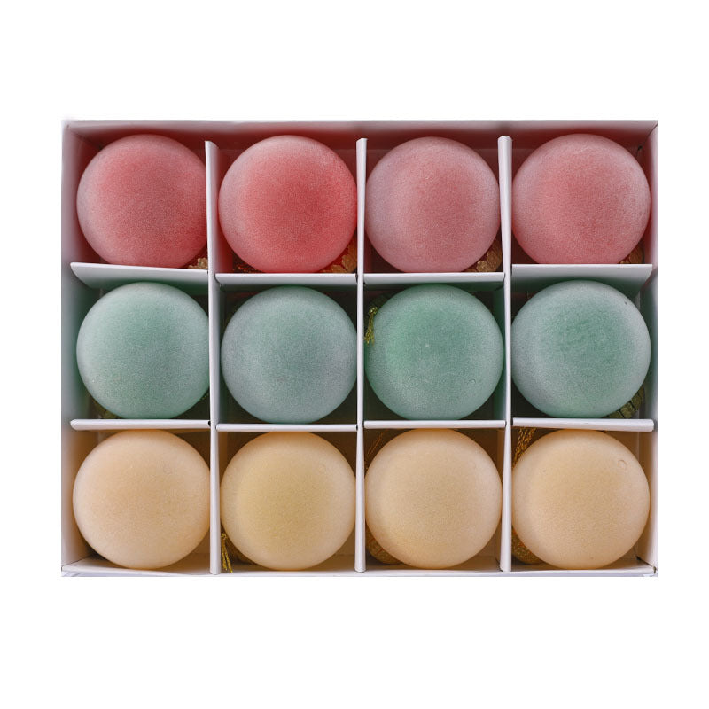 Fløjlsvedhæng | Elegant juletræspynt til nytårsopsætning 3