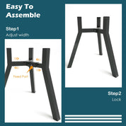 Forhøjet hundeskålsstativ 2