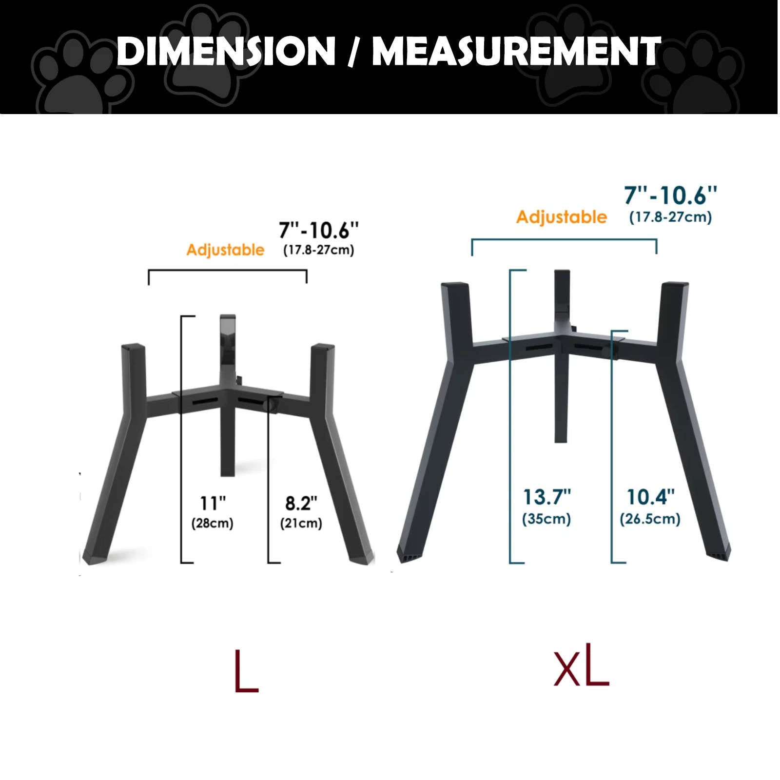 Forhøjet hundeskålsstativ 5