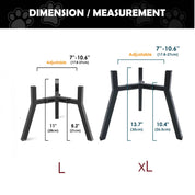Forhøjet hundeskålsstativ 5