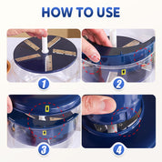 FruitEase | Bærbar elektrisk frugt- og grøntsagsskræller til nem forberedelse 2