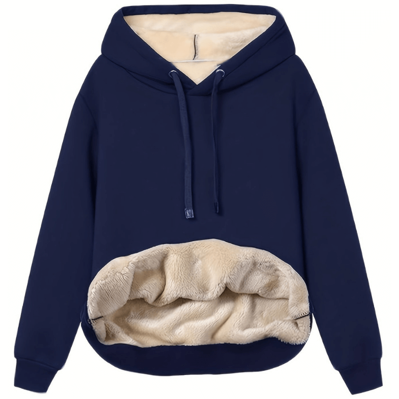 Eveleen | Blød Vendbar Hoodie til Komfortable Dage
