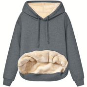Eveleen | Blød Vendbar Hoodie til Komfortable Dage