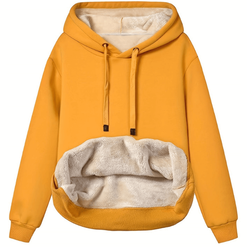 Eveleen | Blød Vendbar Hoodie til Komfortable Dage