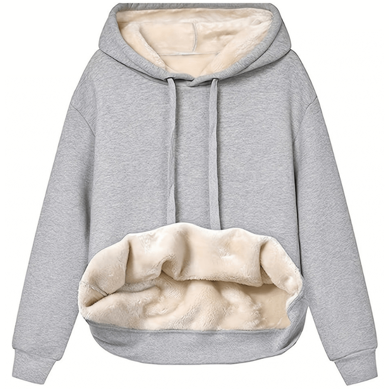 Eveleen | Blød Vendbar Hoodie til Komfortable Dage