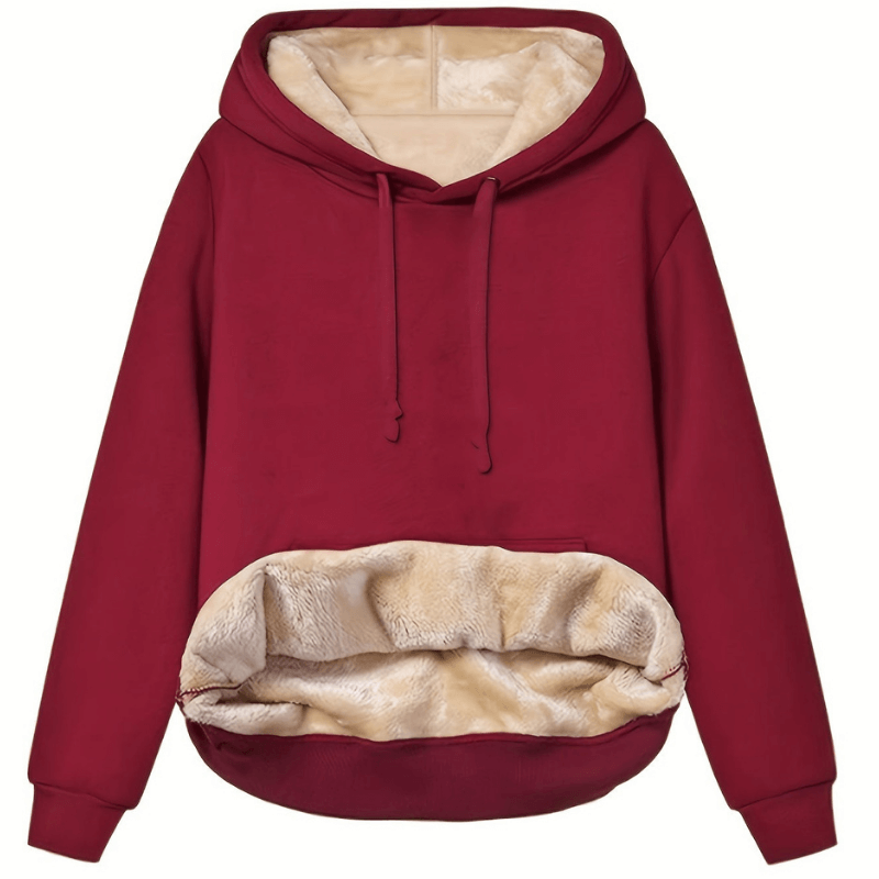 Eveleen | Blød Vendbar Hoodie til Komfortable Dage