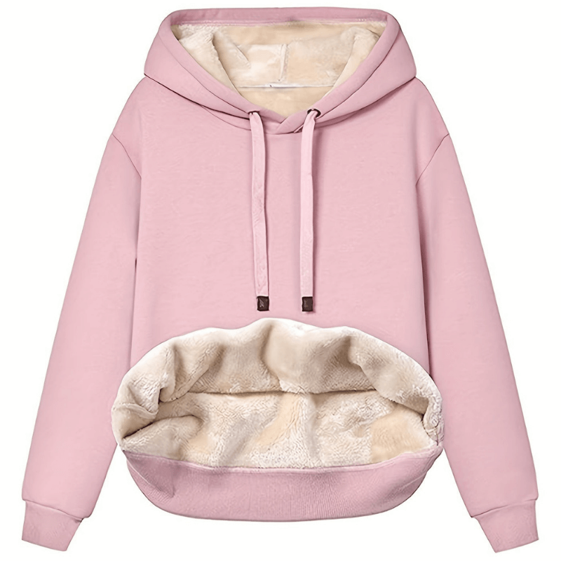 Eveleen | Blød Vendbar Hoodie til Komfortable Dage