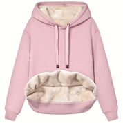 Eveleen | Blød Vendbar Hoodie til Komfortable Dage