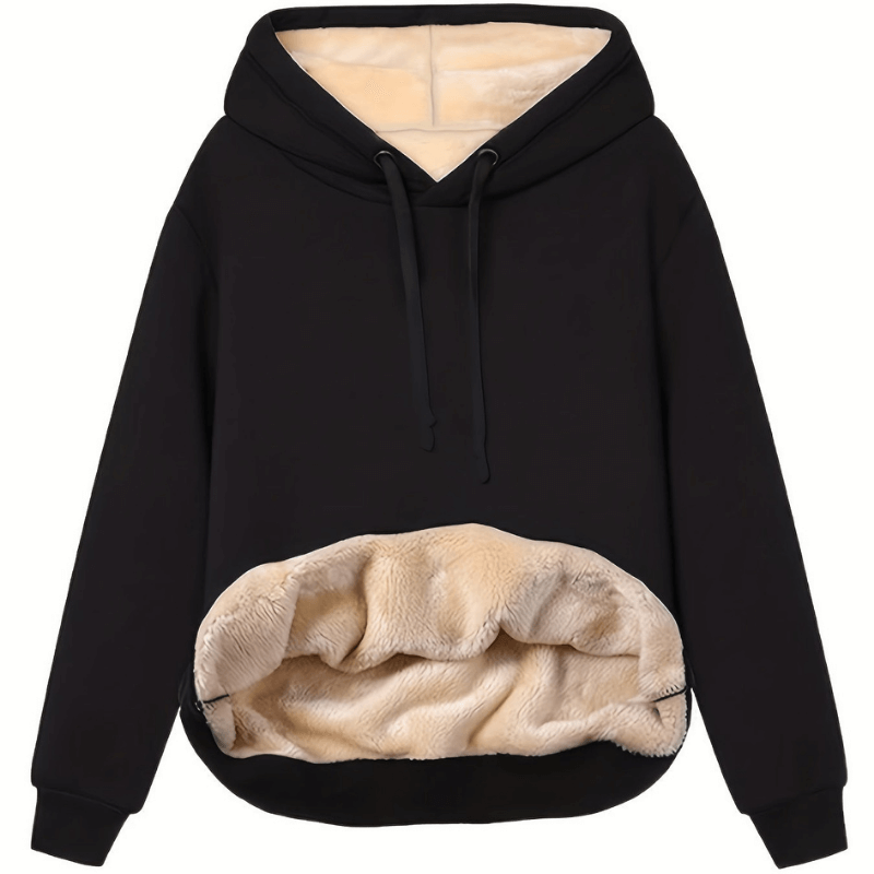Eveleen | Blød Vendbar Hoodie til Komfortable Dage