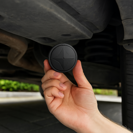 GPS Tracker Magnetic Compact – Sporing i realtid af køretøjer, kæledyr og værdigenstande – USB genopladelig 1