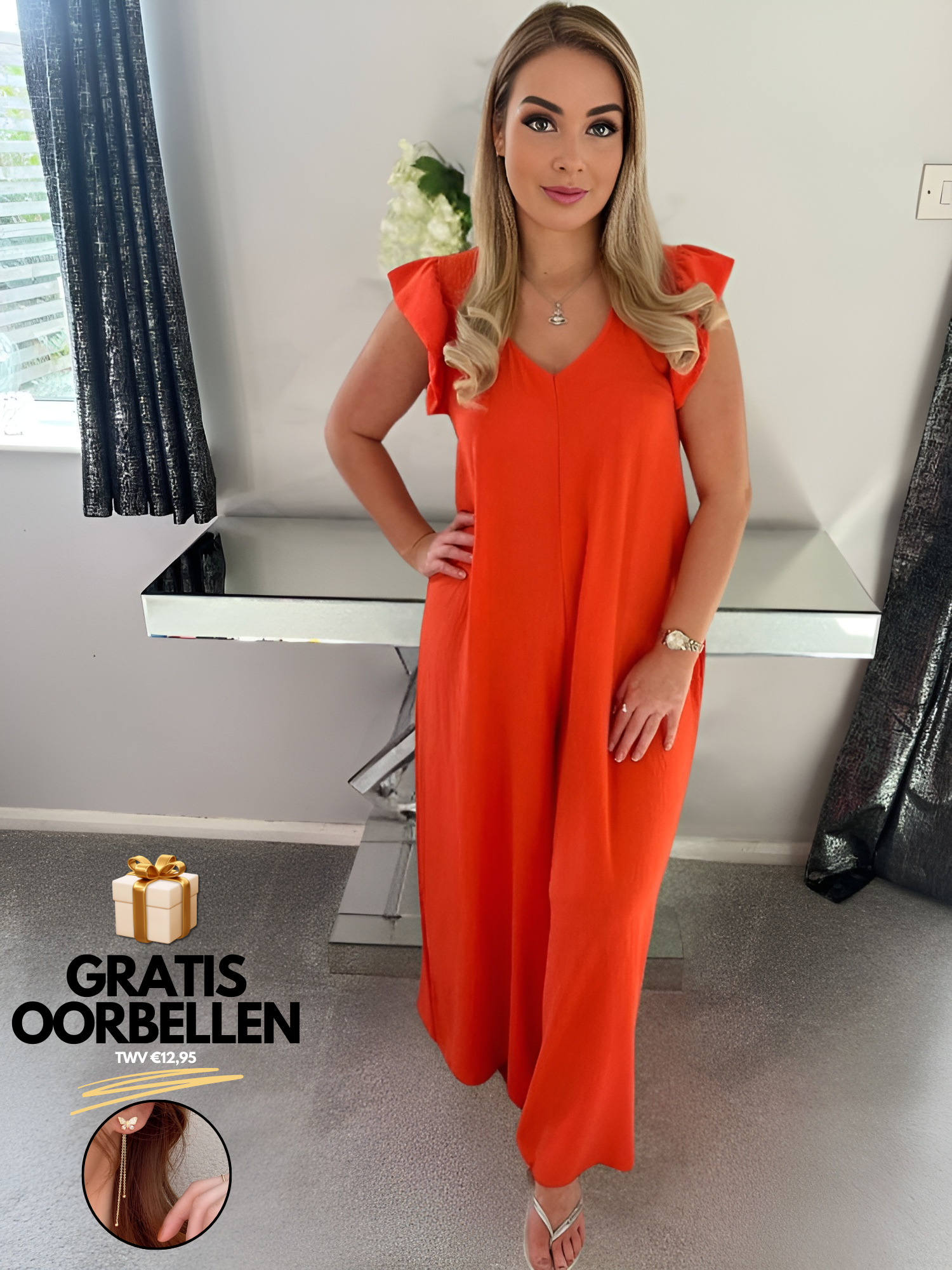 Maya | Jumpsuit med brede ben