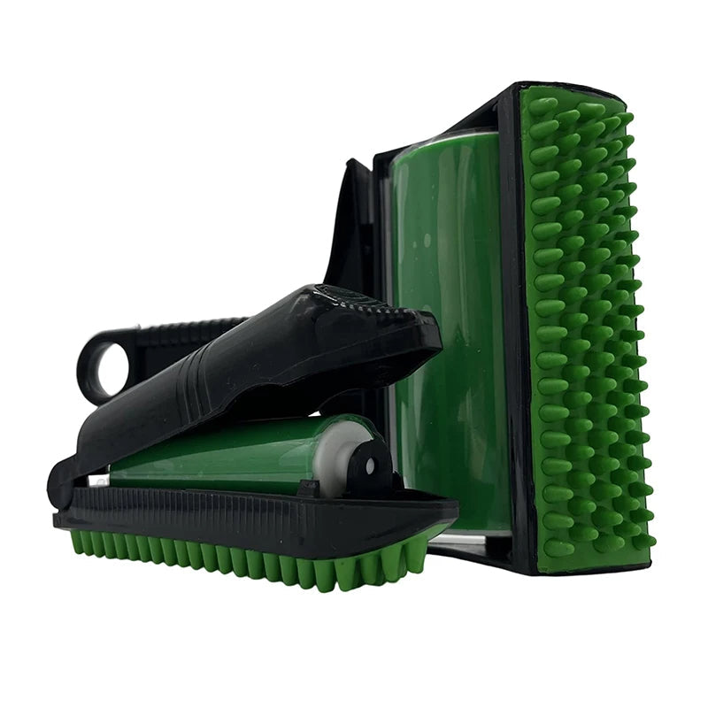 Genanvendelig rulle til fjernelse af kæledyrshår – vaskbar fnugbørste til møbler, tøj, bilsæder og effektiv rengøring af kæledyrspels 3