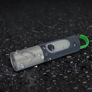 Genopladelig zoombar LED-lommelygte – Superlysstærkt kompakt hvidt laserlys til camping, vandreture, hjemmet og udendørs nødsituationer 7