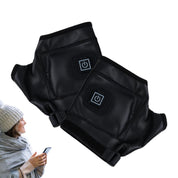 Genopladelige elektriske opvarmede handsker – fingerløse vintervarmehandsker til cykling, udendørssport og komfort i koldt vejr 0