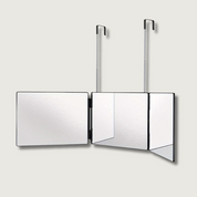 GlamAura - Roterende 3-sidet spejl til styling 0