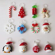 Glas træplante juledekorationsfigur 7