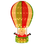 GlowBalloon – Pop-up oppustelig juleballon med indvendige LED'er 0