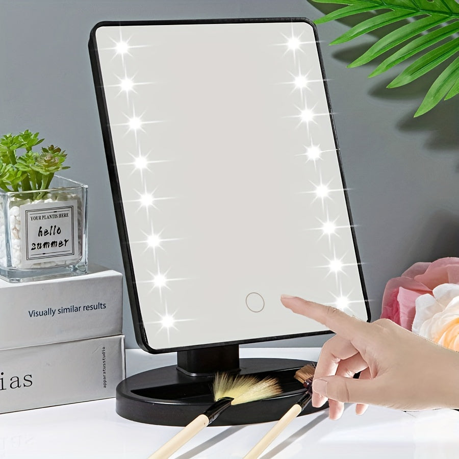 GlowPerfect - 16LED justerbart makeupspejl 2