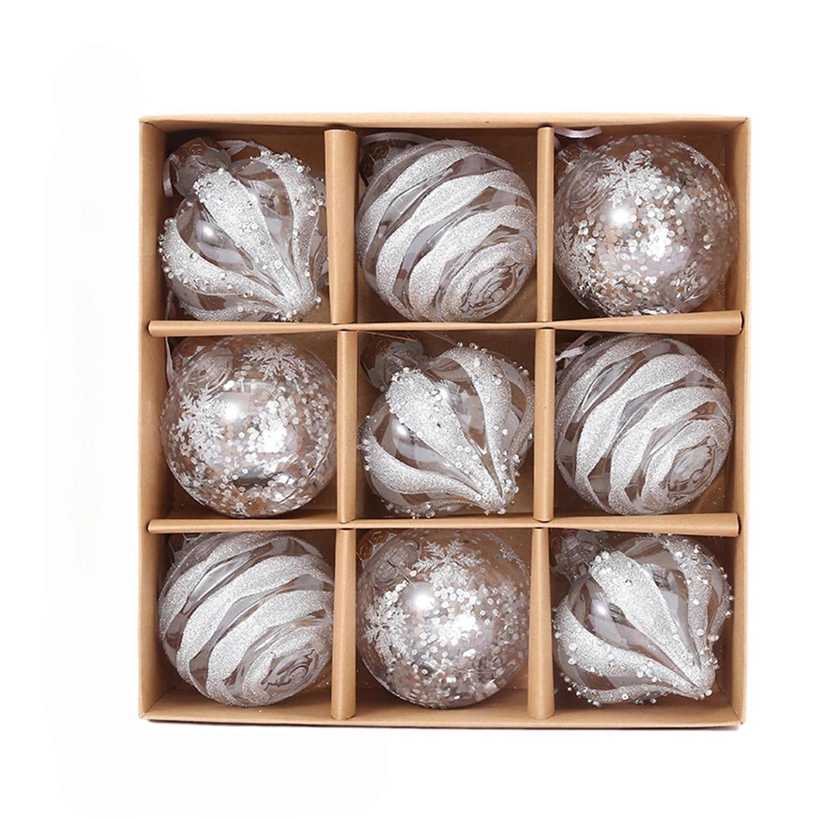 GoldElegance | Luksuriøst gyldent julekuglesæt til juletræ 2