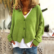 Sanne | Komfortabel Cardigan med Klassiske Knapper