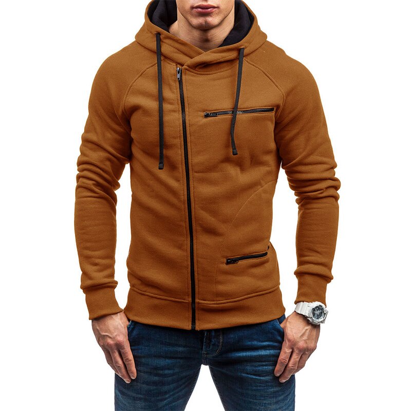 Edmund | Zipper Hoodie med Lommer