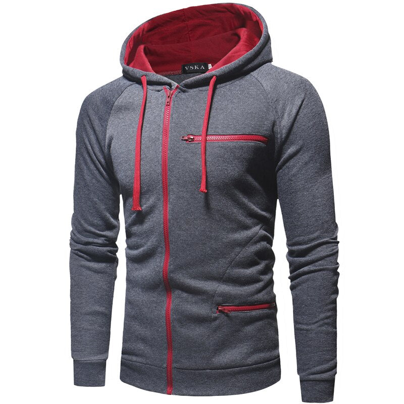 Edmund | Zipper Hoodie med Lommer