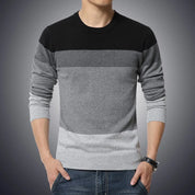 Dennis | Stribet Casual Herre Sweater