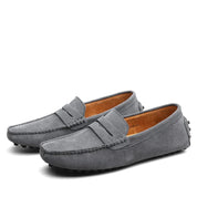 HUGO - Loafers i italiensk ruskind 4