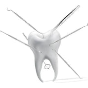 Dentaclean - Dental Explorer en Schaber gemaakt van roestvrij staal-2