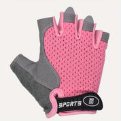 Halvfingerhandsker til cykling og udendørsaktiviteter – Åndbart og skridsikkert design 1