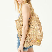 Håndvævet strandtaske til kvinder i elegant og holdbart design 5